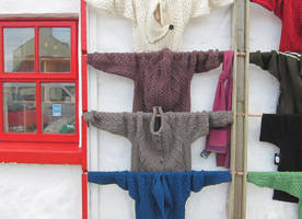 Aran sweaters